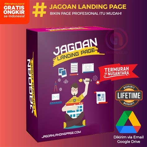 Jual Jagoan Landing Page Membuat Page Dari Dasar Hingga Mahir Best