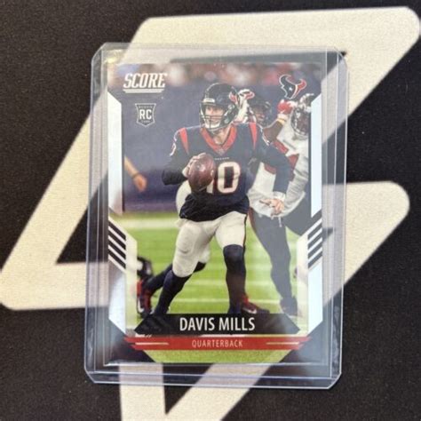 Panini Chronicles Score Update Rookies Davis Mills Rc Ebay