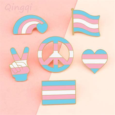 Pride Brooch For Women Men Lgbtq Party Club Symbol Enamel Pin Creative