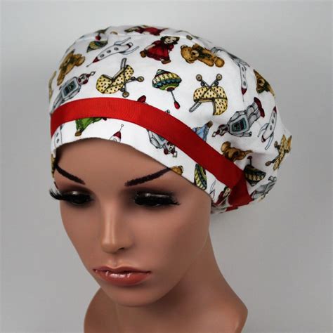 Womens European Scrub Hats Euro Surgical Hat Euro Surgical Etsy