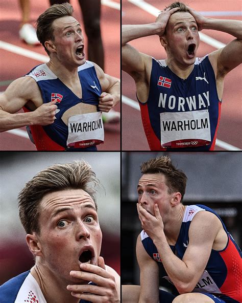 Track And Field Karsten Warholm Eclipses Own World Record