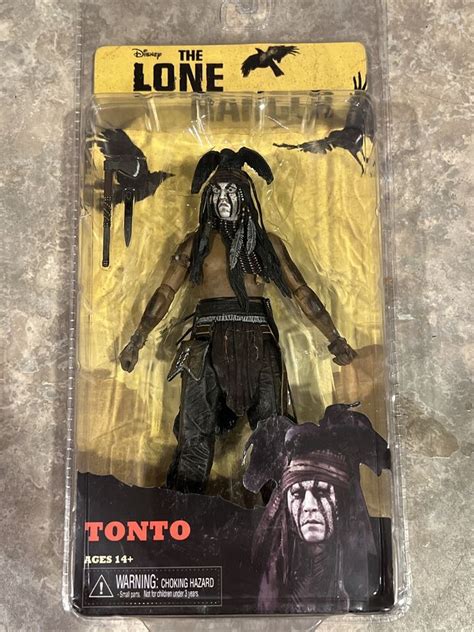 Tonto The Lone Ranger Movie Johnny Depp 7 Figure 2013 Neca Reels Toys Nib Ebay