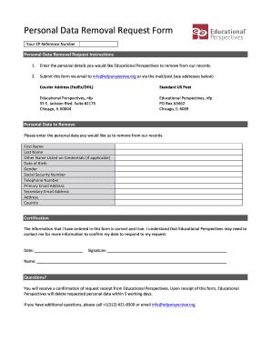 Personal Data Removal Docx Fill And Sign Printable Template Online