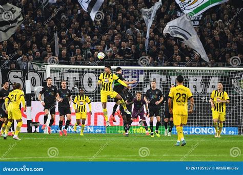 The Football Match of Bundesliga Borussia MÃnchengladbach Vs Borussia