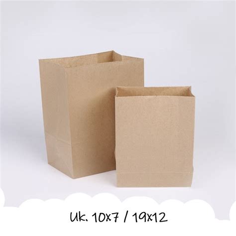 Kantong Kertas Coklat Packaging Makanan Food Grade Bungkus Kebab