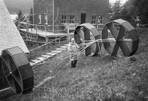 Alexander Graham Bells Bizarre Tetrahedral Kites 1902 1912 Rare