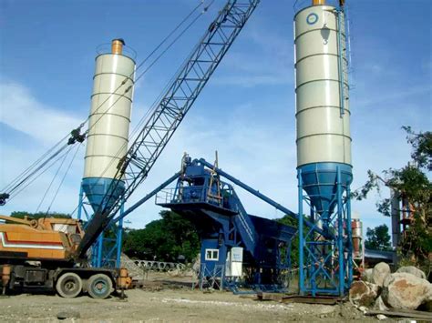 Yhzs Mobile Concrete Batching Plant