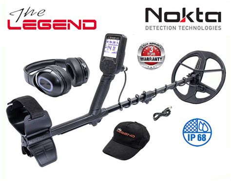 Nokta Legend Metal Detector With Wireless Headphones New Generation