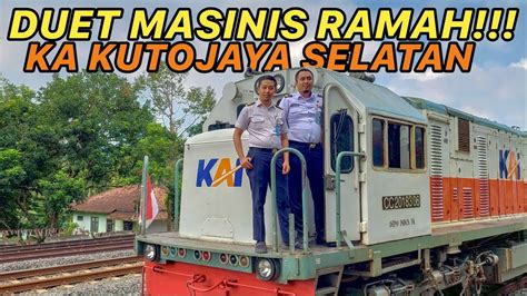 Duet Masinis Ramah Crew Ka Banjarpak Andri Ramadhan Pak Ryan