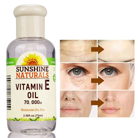 Naturals Vitamin E Oil 70000iu Skin Care Face Lift Essence Tender Anti Aging Serum Wrinkle