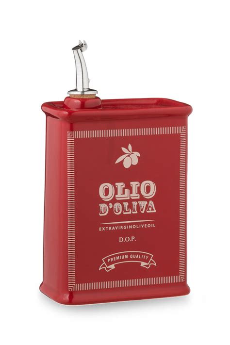 Oliera Ceramica Rossa500 Ml NUOVACER Sas