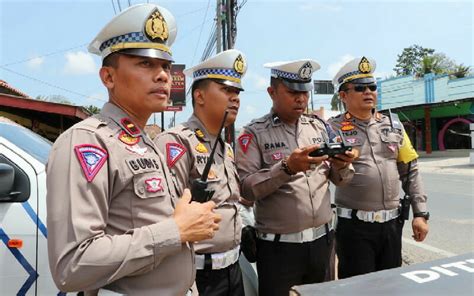 Ditlantas Polda Jateng Uji Coba Etle Mobile Drone Menit Terbang