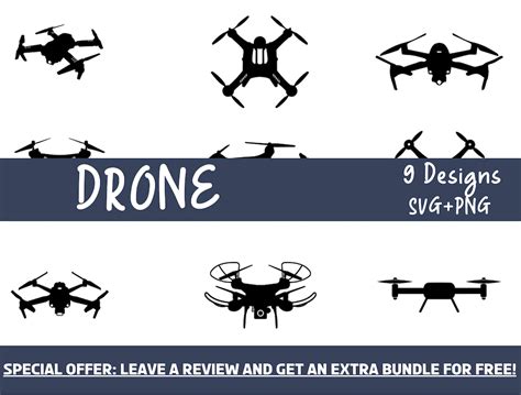 Drone Svg Bundle Commercial Use Svg Svg Files For Cricut Etsy