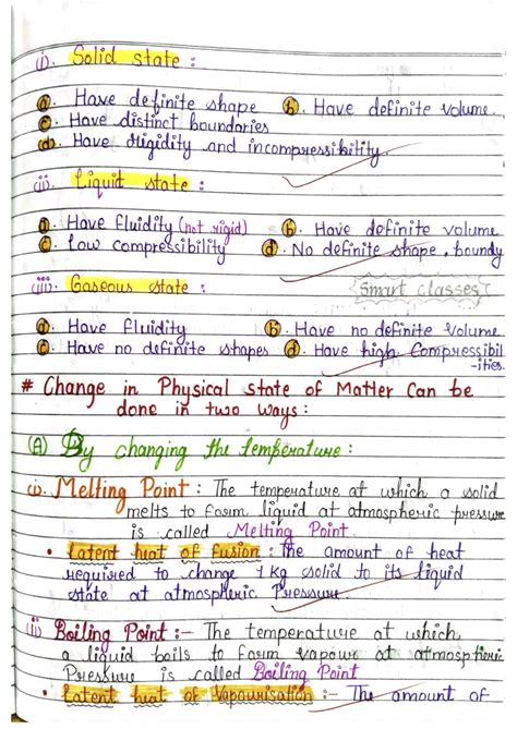 SOLUTION Class 9 Science Chapter 2 Handwritten Notes Studypool