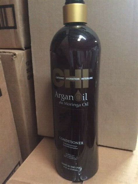 Chi Argan Oil Plus Moringa Oil Conditioner Paraben Free 739ml 25oz New Ebay