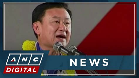 Ex Thai Prime Minister Thaksin Granted Parole Anc Youtube