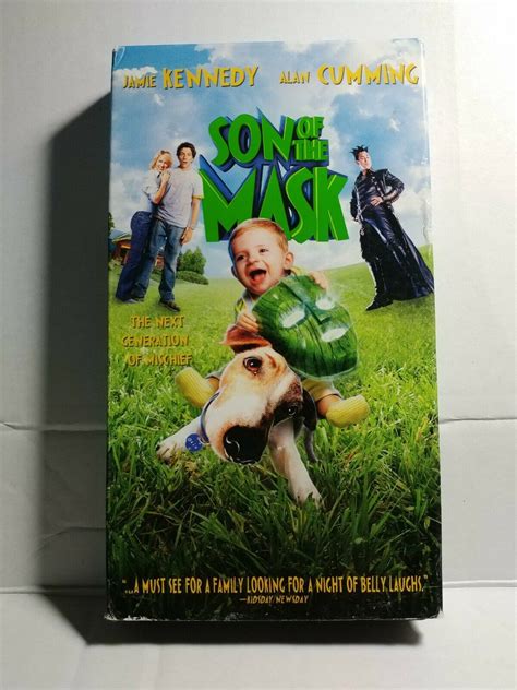 Son Of The Mask Vhs Kennedy Cumming New Line Rated Pg Hard To Find Tape 794043810633 Ebay