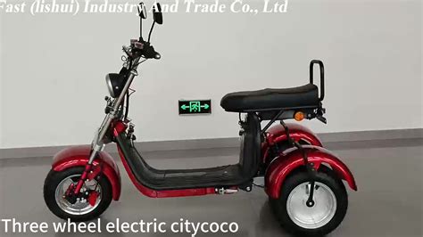 Eu Warehouse Free Shipping W V A Battery Three Wheels City