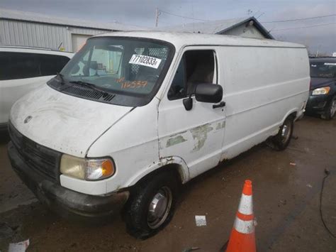 1996 DODGE RAM VAN B2500 For Sale IL PEORIA Mon Jan 08 2024