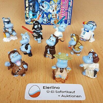 TOP KINDER SURPRISE SET Happy Hippo Star Wars Hipperium AMAZING