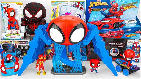 Marvel S Spider Man Series Unboxing Spider Man Action Dolls Glowing