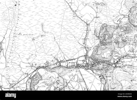 Map Of Brecknockshire Os Map Name Nw Ordnance Survey