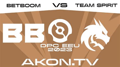 Dota Ru Team Spirit Vs Betboom Bo Dpc Eeu Tour Division