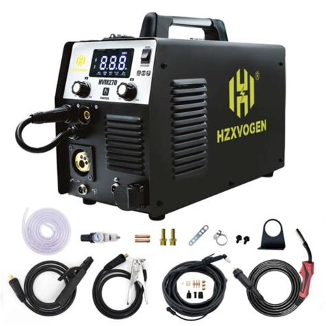 Machine à souder HZXVOGEN 250A 5 en 1 MIG TIG MMA coupe plasma soudeur