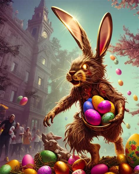 Zombie Easter Bunny