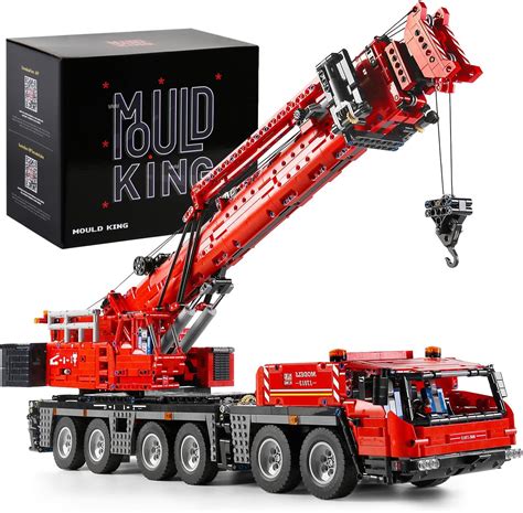 Mould King 17013 Technique Grue Construction Set 4460 Pièces Camion