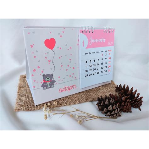 Jual HAYMART KALENDER DUDUK 2023 CUSTOM HALF Kalender Masehi