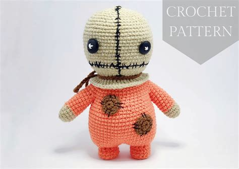 Crochet Patterns Amigurumi Halloween Sam Trick Or Treat Pdf Etsy