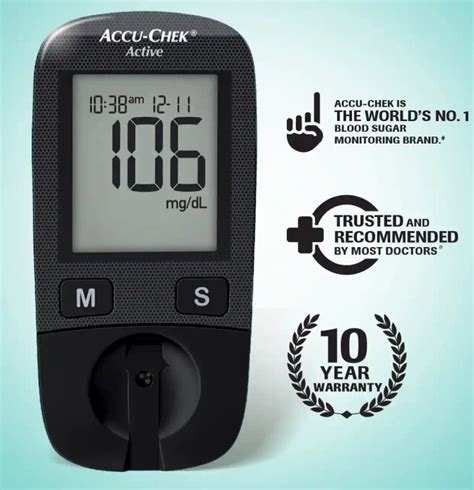 Buy Accu Chek Active 10 Tests Kit Online Healthcrate