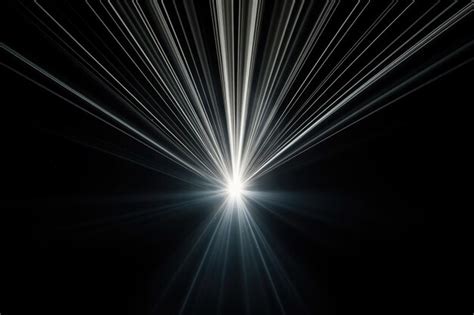 Premium AI Image | Abstract Lens flare light effects on black black ...