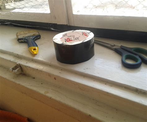 Duct Tape Window Insulation : 4 Steps (with Pictures) - Instructables