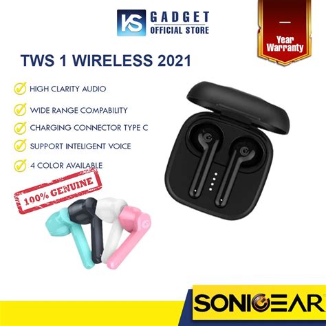 Sonicgear Earpump Tws True Wireless Stereo Earphone Bluetooth