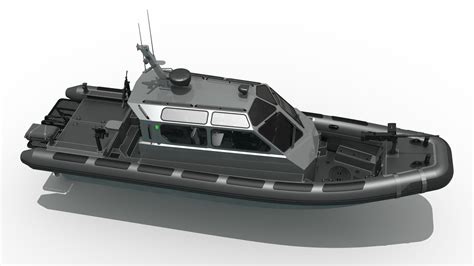 Patrol Boat Mrcd1050 Madera Ribs Inboard Diesel Rigid Hull