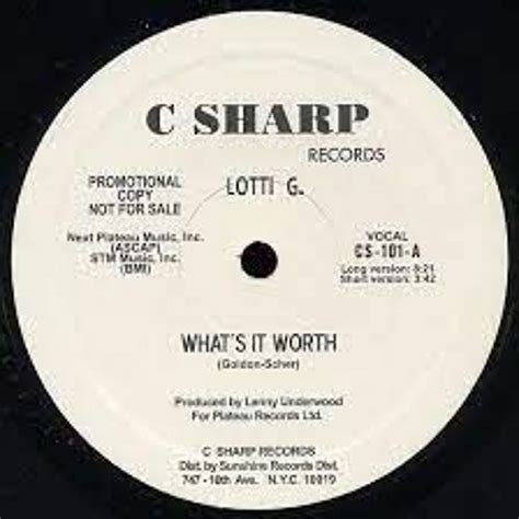 Stream Whats It Worth Extended Dance Mix Djloops 1982 By Djloops The