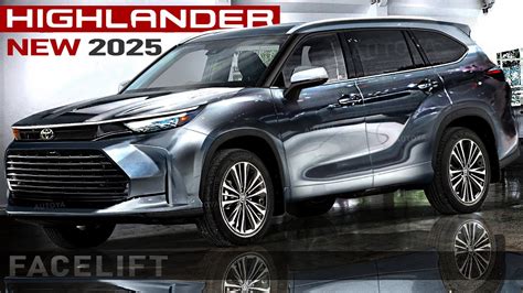 Facelifted 2025 Toyota Highlander Gets Revealed Early Across