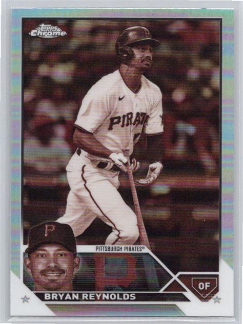 Topps Chrome Sepia Refractor Bryan Reynolds For Sale