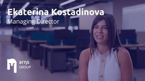 Ekaterina Kostadinova - Managing Director- Arηs Bulgaria - YouTube
