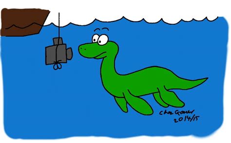 Fishing For Nessie Coloured By Fierybirdything On Deviantart