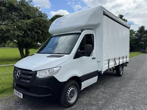 2019 Mercedes Benz Sprinter 21 314cdi 35t Lwb 4m Curtainside Luton