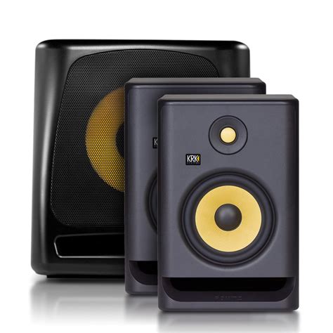 KRK Rokit 7 G4 DSP Studio Monitor Pair With 10 Inch Sub