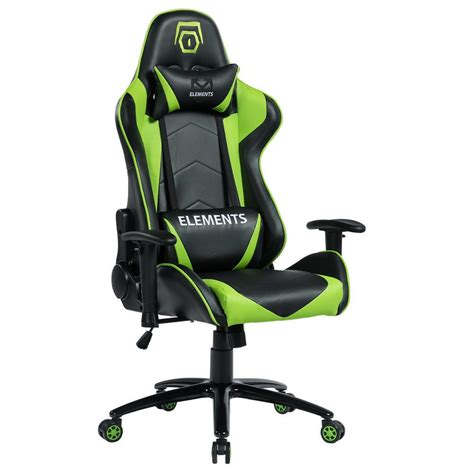 Cadeira Gamer Elements Terra até 150Kg Verde KaBuM