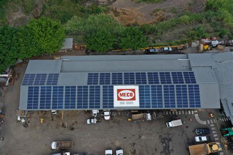 Plantel De Meco Funciona Con Energía Solar Constructora Meco