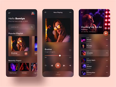 Music Player App Exploration 🎶 By Sumiya On Dribbble