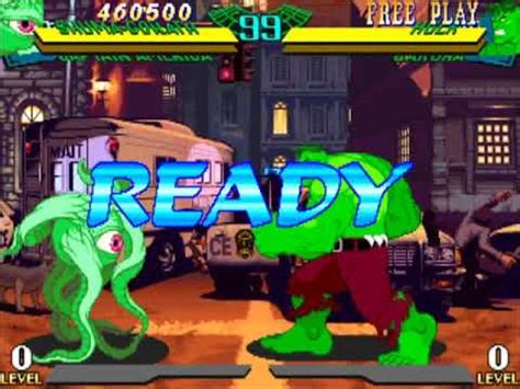 Marvel Super Heroes Vs Street Fighter Shuma Gorath Captain America