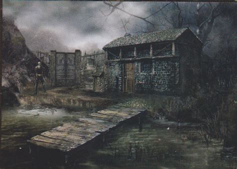 Image - Resident Evil 4 concept art - Lake Hut.png | Resident Evil Wiki ...