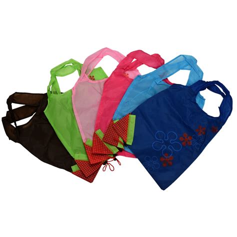 Unique Strawberry Folding Reusable Compact Eco Shopping Bag Nylon In Shopping Bags From Luggage